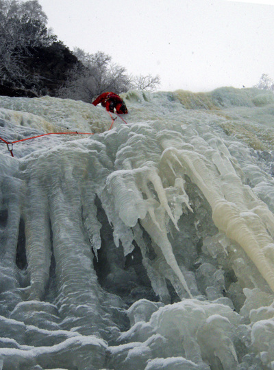 Лезем Dreikonigsfall.