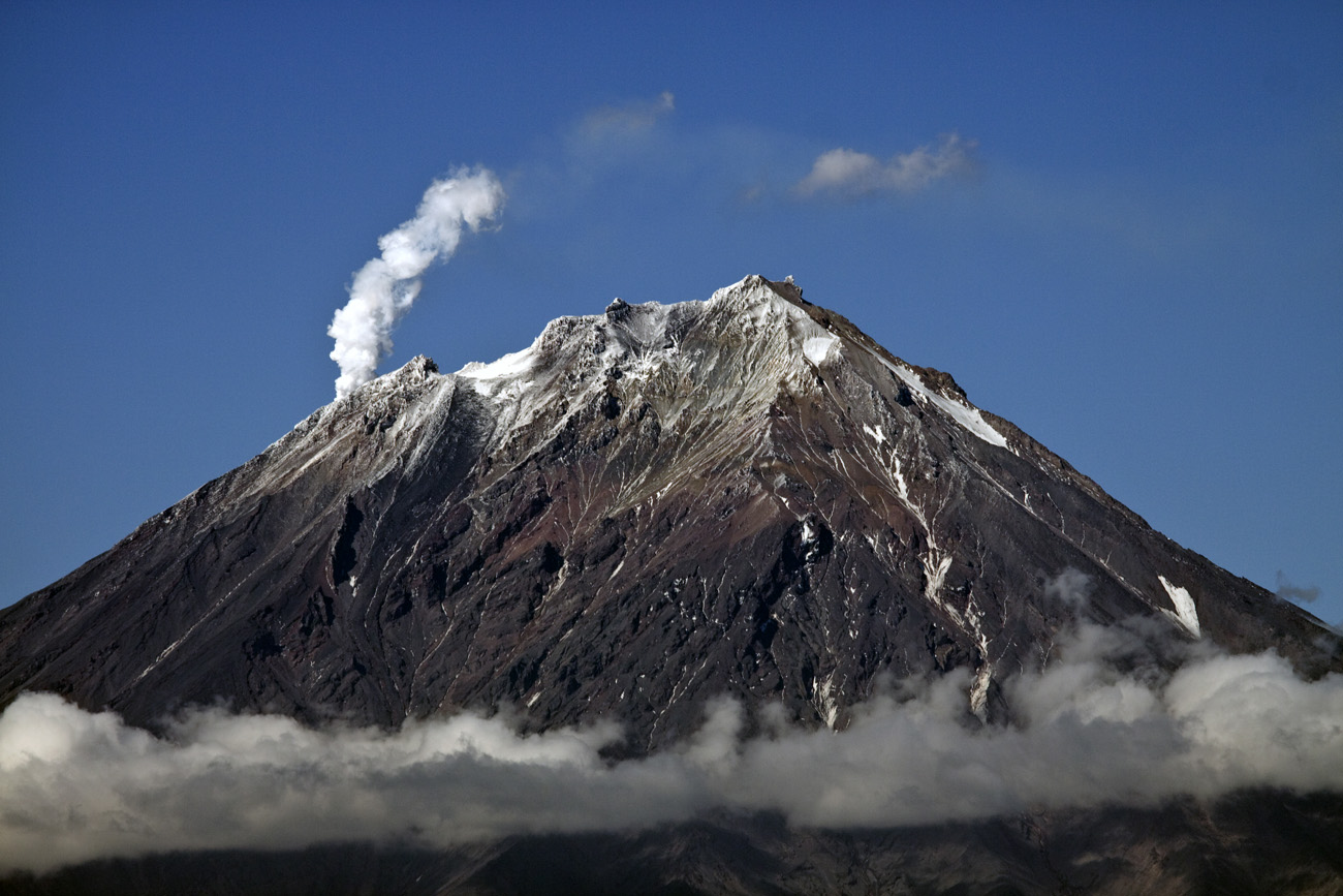 Извержение Корякского вулкана. Сентябрь 2009