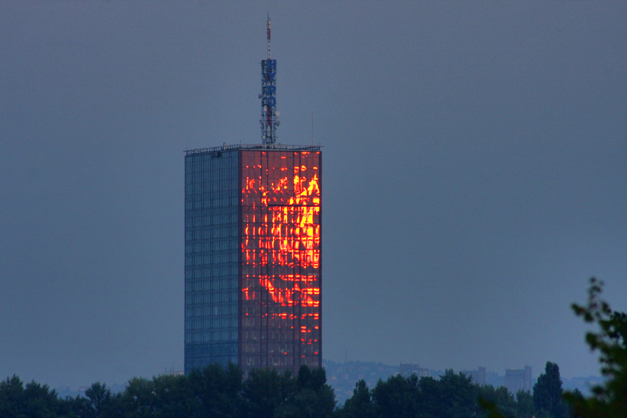 Белград, башня "Ушце".