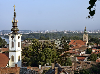 Белград, вид с холма Гардош.