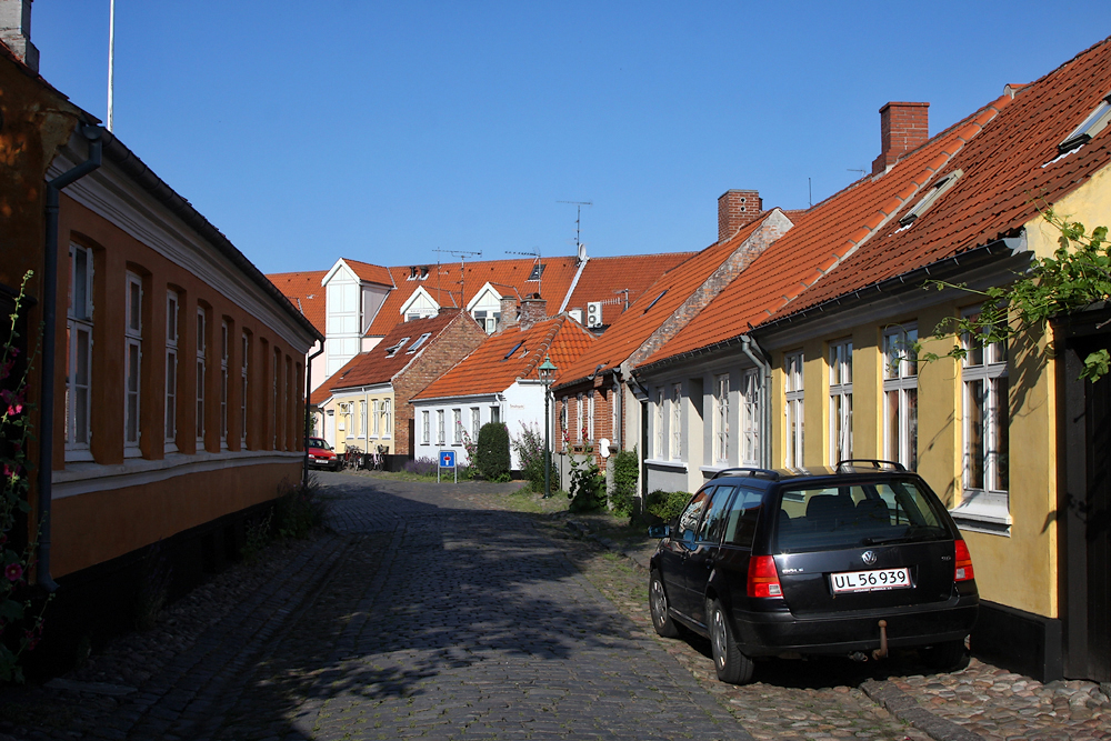 Борнхольм. Столица Рённе.. The capital city of R&#248;nne. La capital de R&#248;nne