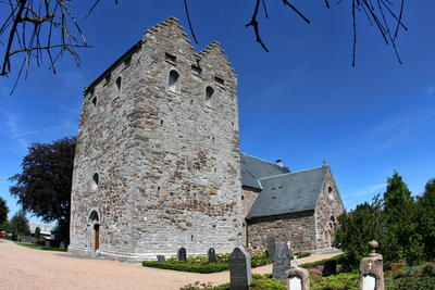 Борнхольм, Церковь в Окиркеби. Church of Aakirkeby, La iglesia de Aakirkeby