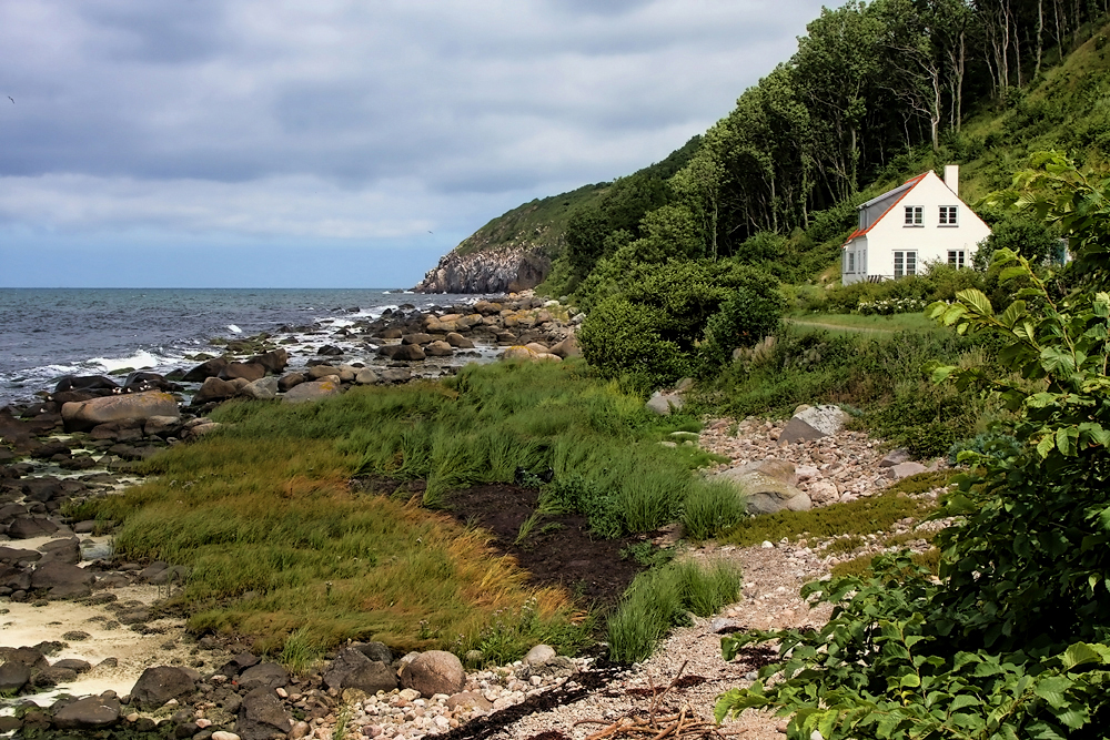 Борнхольм, Западное побережье. Western coast. .Costa occidental.