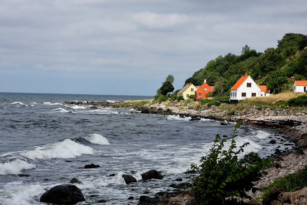 Борнхольм, западное побережье. Western coast, Costa occidental