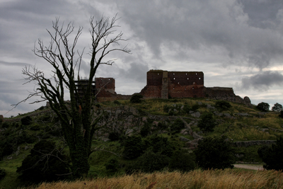 Борнхольм, Крепость Hammershus. Hammershus castle Castillo de Hammershus