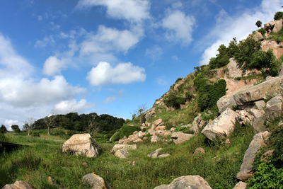 Борнхольм, Окрестности Хаммерсхуса. Around Hammershus, Alrededores de Hammershus