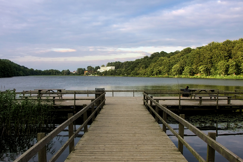 Борнхольм, Озеро Hammer s&#248. ;Lake Hammer s&#248;, lago Hammer s&#248;.