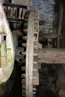 Борнхольм. Водяная мельница. Watermill, Molino de agua