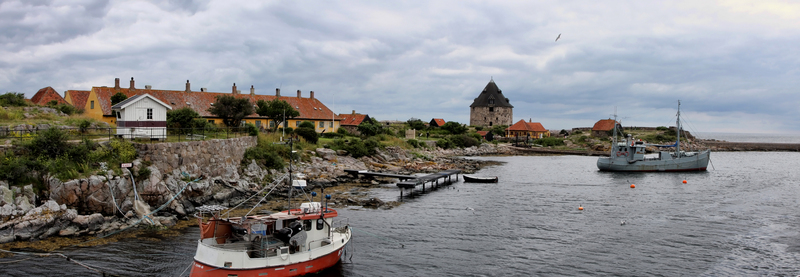 Борнхольм, Остров Кристиансё. Island of Kristians&#248;, Isla de Kristians&#248;