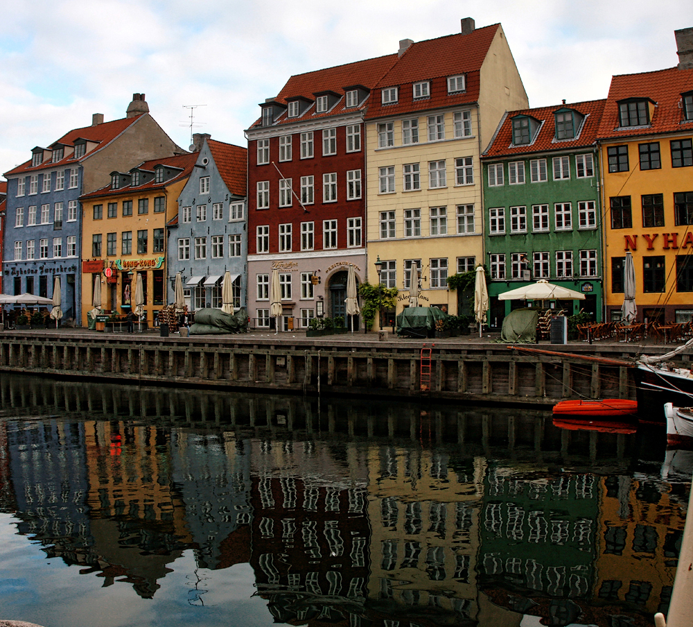  Копенгаген, Нюхавн Copenhagen, Hyhavn.