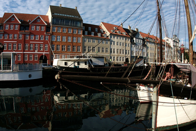  Копенгаген, Нюхавн Copenhagen, Hyhavn.