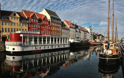  Копенгаген, Нюхавн Copenhagen, Hyhavn.