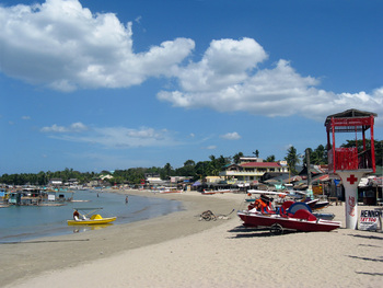 Пляж в Матабункае.