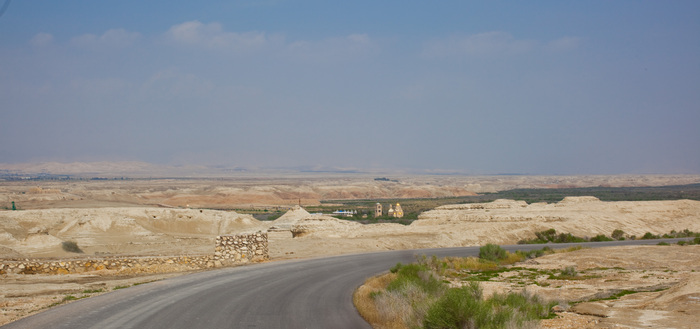 Вид на долину реки Иордан.