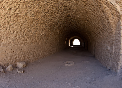 Замок аль-Карак. Подземелье..
