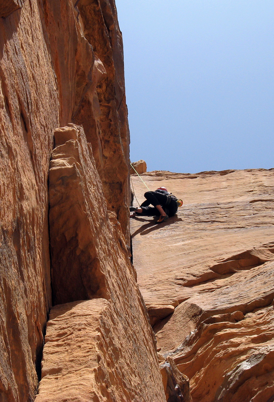 Troubadour. Crack climbing в нашем исполнении.