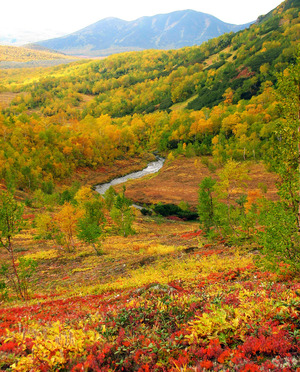 Среднинный хребет в сентябре.