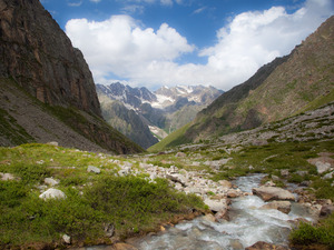 В долине реки Куллумкол.