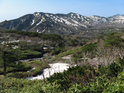 Остров Итуруп, южнее поселка Курильск.