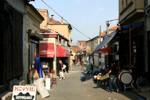 Битола, рынок в старом городе.