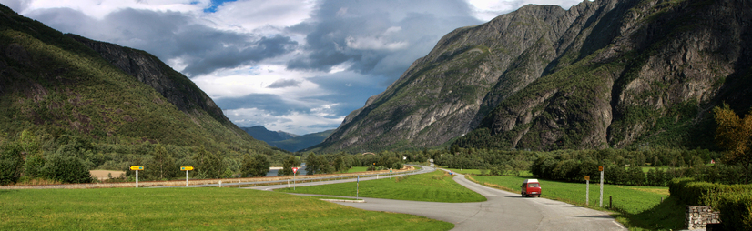 Норвегия, Мёре-о-Ромсдал, Истердален. Norway, M&#248;re-og-Romsdal, Isterdalen