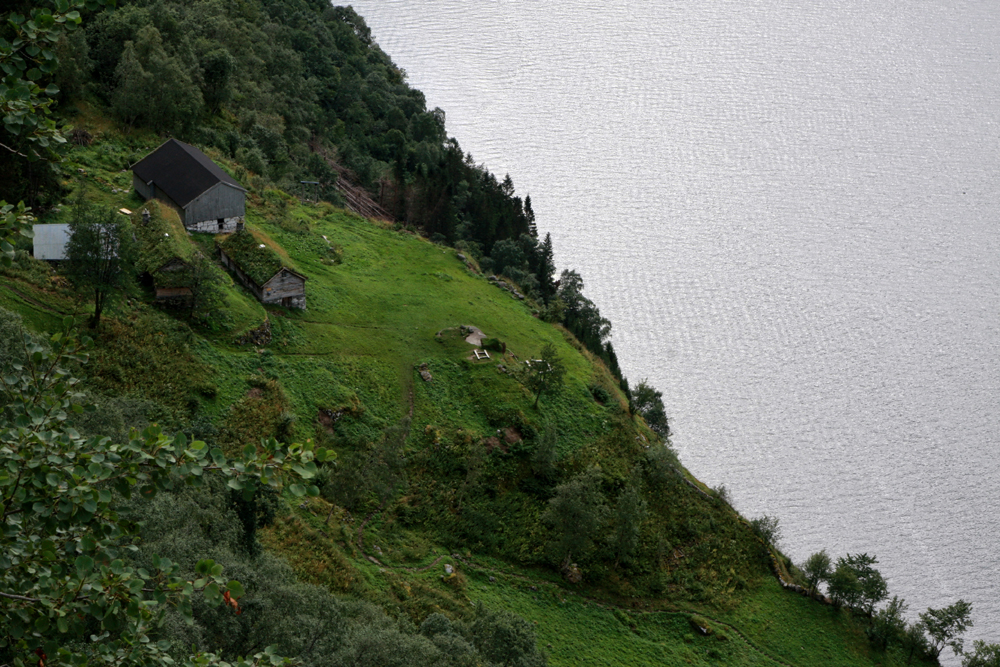 Норвегия, Мёре-о-Ромсдал, ферма Скагефло. Norway, M&#248;re-og-Romsdal, Skagefl&#229; farm