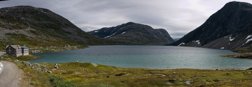 Норвегия, Мёре-о-Ромсдал, дорога на Далсниббу. Norway, M&#248;re-og-Romsdal, road to Dalsnibba