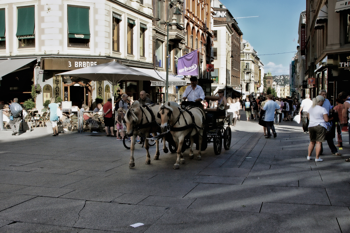 Karl Johans gate.