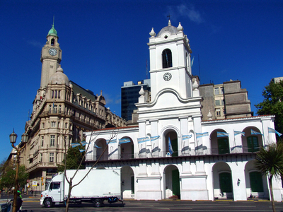 Буэнос-Айрес, Кабильдо на Plaza de Mayo.