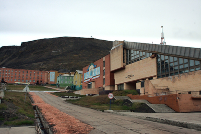 Шпицберген, Баренцбург, спорткомплекс.