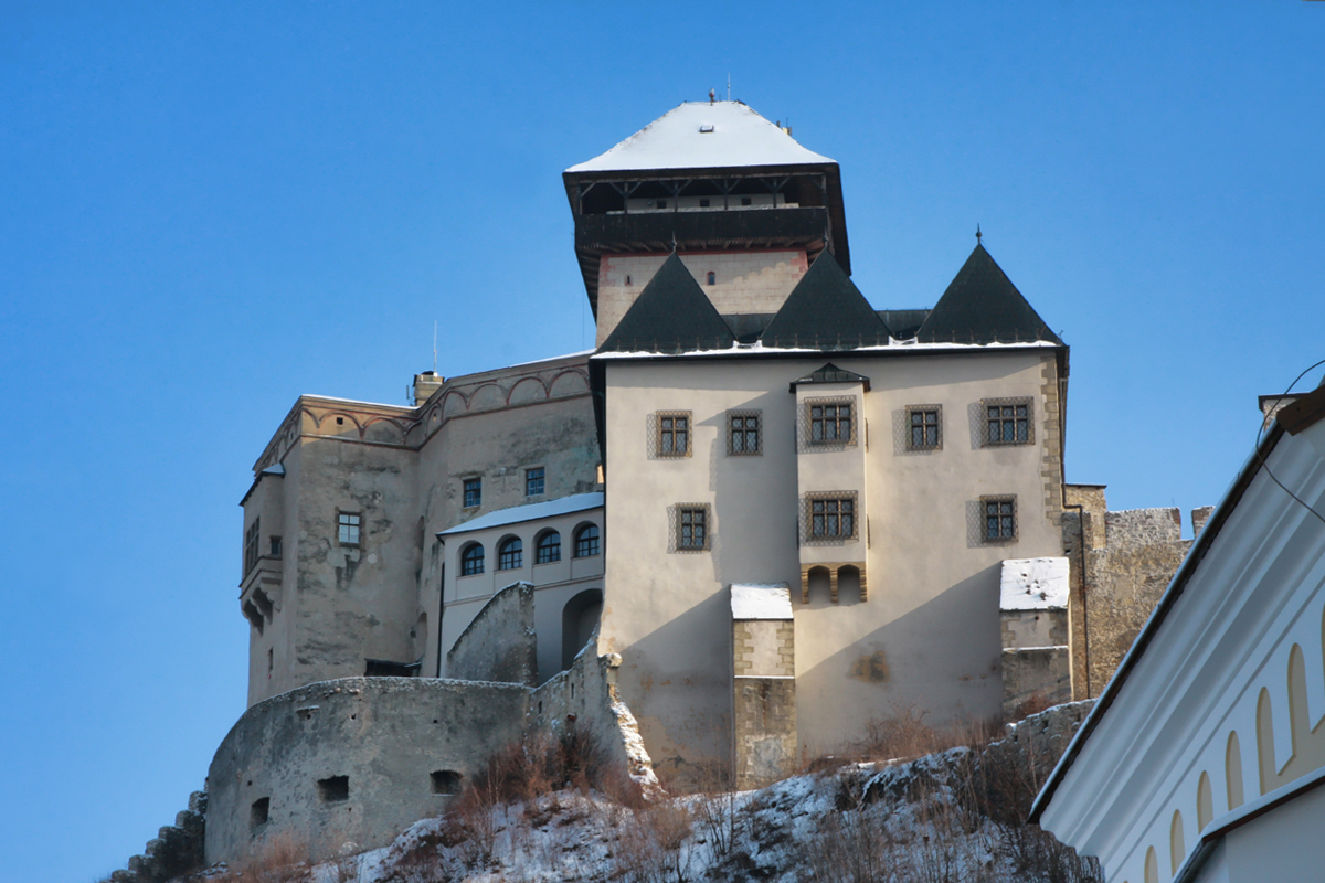 Словакия, Тренчинский град.