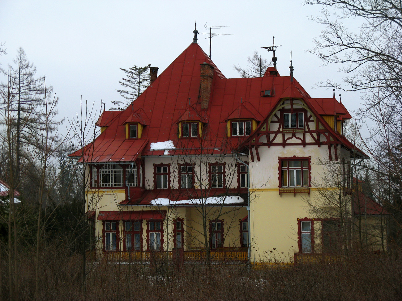 Домик в Татранской Ломнице.