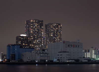 Вид на Tokyo Bay.