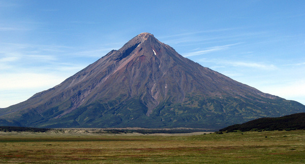 Вулкан Опала. вид с востока