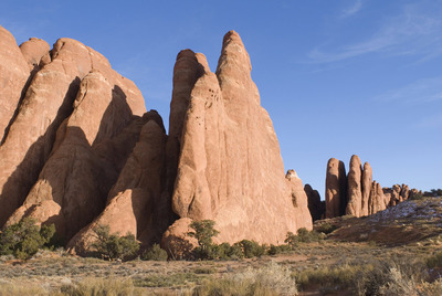 Массив останцов Devil's garden.