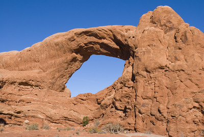 South Window Arch.