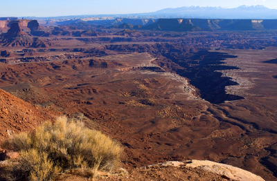 Просторы национального парка Canyonlands.