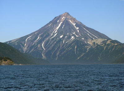 Вилючинский вулкан, вид с В.