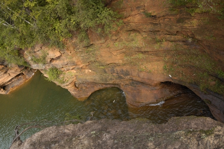 Sea caves, с воды и трейла.