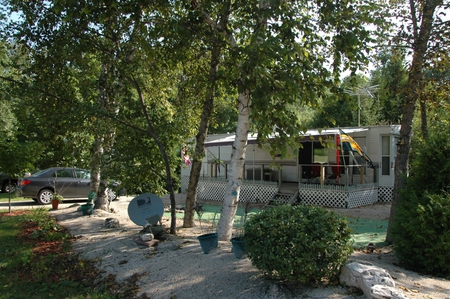 Вагончики в Aqualand Camp Resort.
